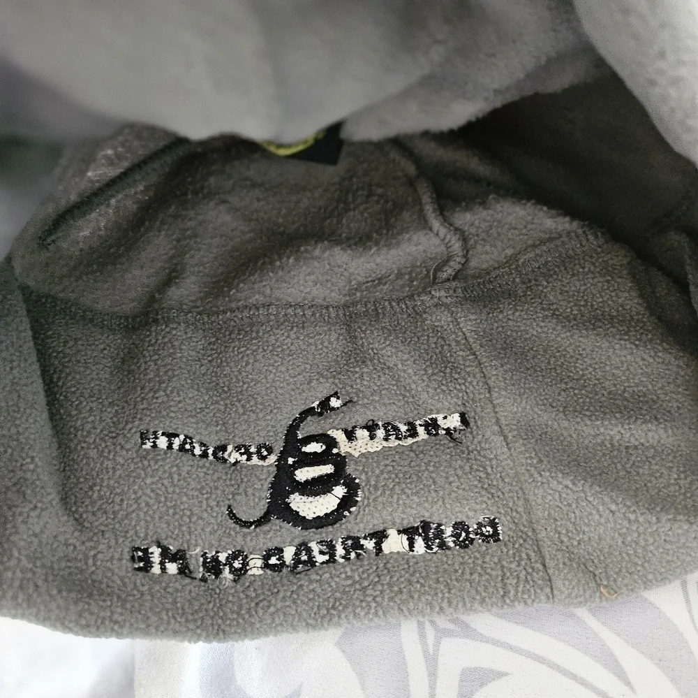 Vintage Military Green Liberty or Death Don't Tread On Me Vinny Hat.